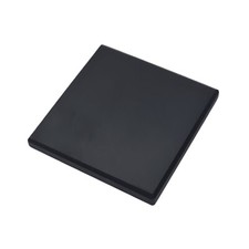 2" x 2" x 1/4" Gold Testing Black Stone - Jewelry Scrap Metal Karat Value Tester
