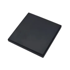 2" x 2" x 1/4" Gold Testing Black Stone - Jewelry Scrap Metal Karat Value Tester