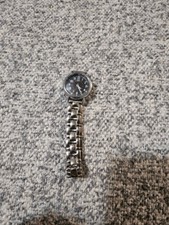 TIMEX T J2 silver TONE 12 HOUR ladies WATCH