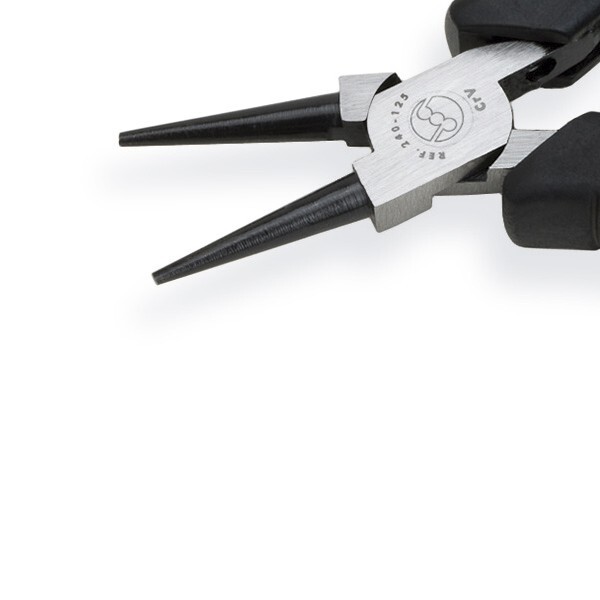 Alyco Mini Zange 130 Mm - Halbrundzange Mit Seitenschneider Für Präzise Arbeiten