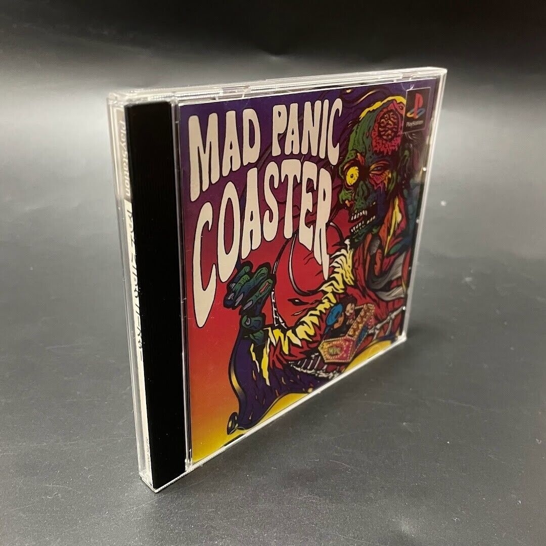 PS1 Mad Panic Coaster Play Station 1  Japan JP