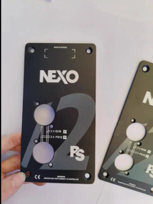 4pcs Replacement NEXO Nexo Ps12 Speaker Back pannel Metal