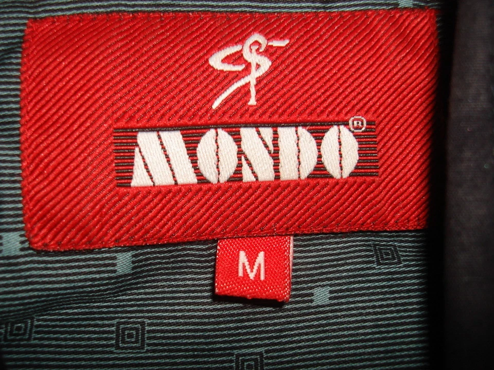 Vestido Mondo Para Hombre Moda Italiana Verde Ajustado L/S Camisa Lunares Talla M Foto 4 de 4