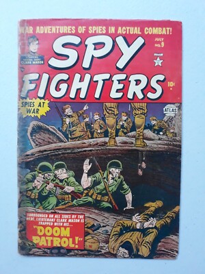 Spy Fighters 9 Atlas Marvel Comics 1952