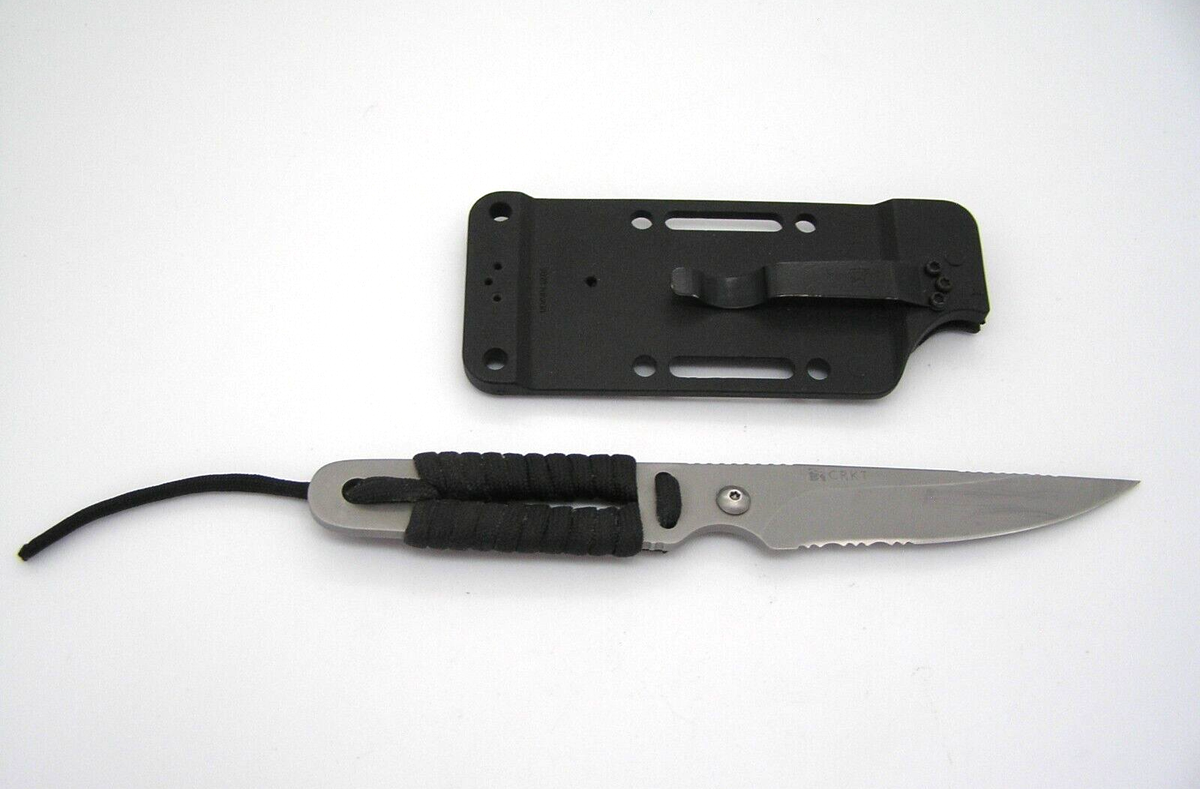 CRKT 2360 Ed Halligan MDP Stiff KISS Fixed Blade Knife and Sheath