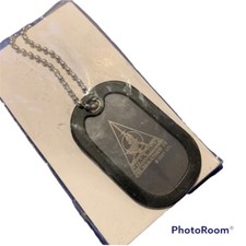 Dog Tag, Steel Star Wars Silver And Black Dog Tag Necklace Chain