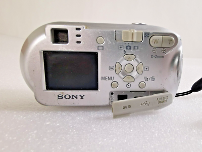 名機動作品 平成レトロ Y2K SONY Cyber−Shot DSC- P43 Sony Cyber-shot DSC-P43 4.1 MP Digital Camera Silver | eBay