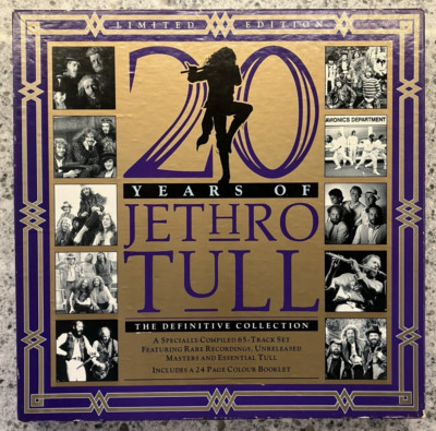 20 Years Of Jethro Tull - The Definitive Collection ; 1988 5XLP BOX SET UNPLAYED