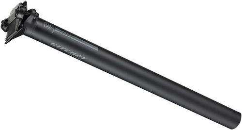 Deda Elementi Zero Aluminum Seat Post Deda Elementi Zero Seatpost - Lightweight Aluminum Bike Seat Post In Black, 27.2mm Or 31.6mm Options 350mm Bike Seatpost With 18mm Setback