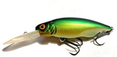 Megabass Bait-X Wobbler, Crankbait, Kunstköder, 6,6 cm, Floating