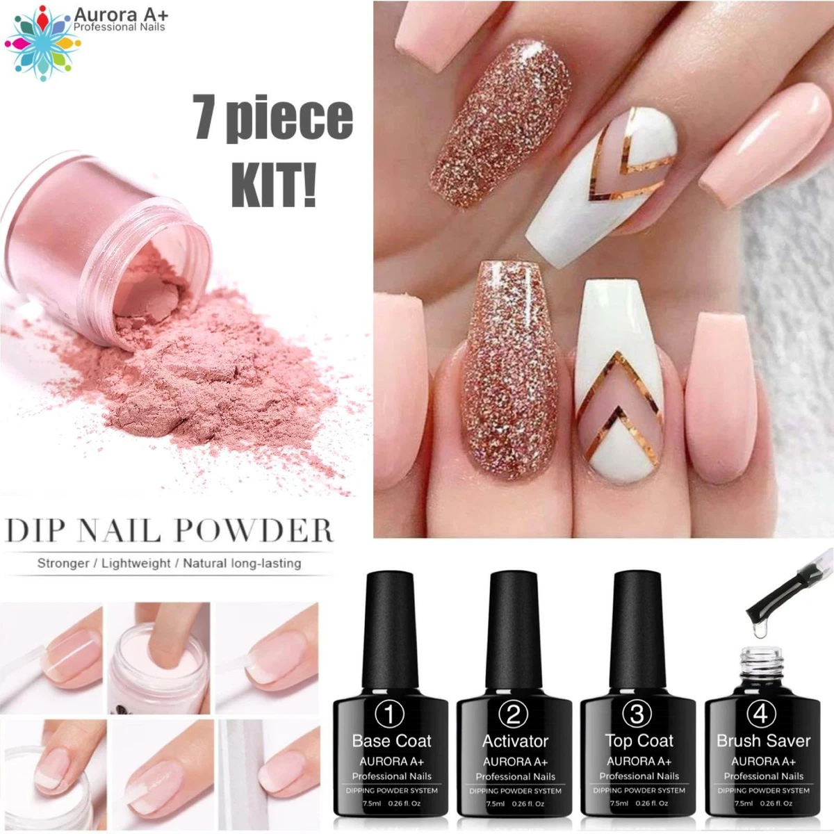 Beauty Secrets Dip Powder Brush Cleaner - dip powder nails, dip