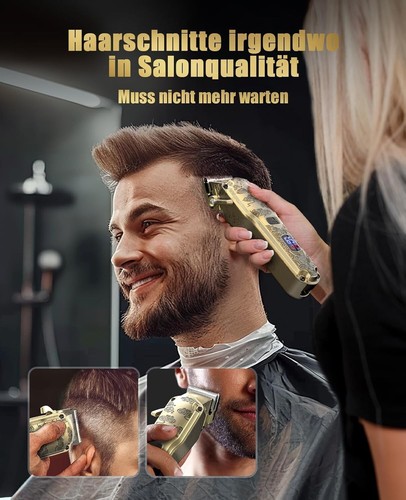 Haarschneidemaschine für Herren Profi Haarmaschine Friseur Haarschneider B1252 - Bild 2 von 6