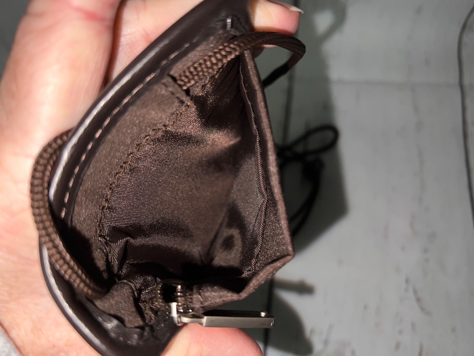 Travelon Undergarment Neck Strap Pouch ID Passport Travel Security