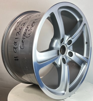 20x11.5 5x130 ET 48mm Machined Silver Rim Porsche 911 99136216741 