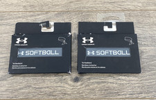 Under Armour UA Softball Lot Of 2 Tie Headband Size One Gray