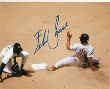 FELIX JOSE  ST. LOUIS CARDINALS  ACTION SIGNED 8x10