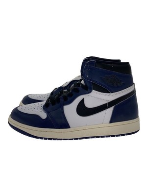 Nike High Top Sneakers AIR JORDAN 1 RETRO OG 27.5cm Navy Used | eBay