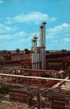 The Dow Chemical Company Plant Midland Michigan Postcard