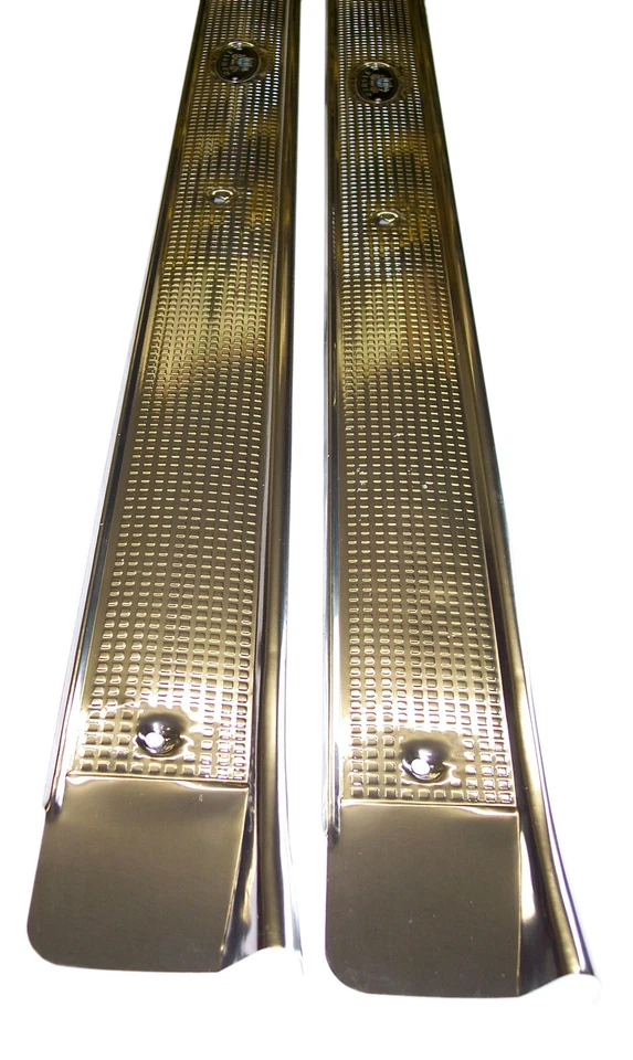 1971-1976 Pontiac Grandville, Bonneville, Catalina 2 door threshold sill plates - Imagem 2 de 4
