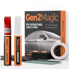 Rapid Red Metallic Tinted Tricoat Touch Up Paint Pen Kit for Ford Clear Coat...