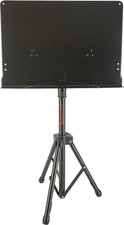 Musician's Gear Perforated Tripod Orchestral Music Stand Black