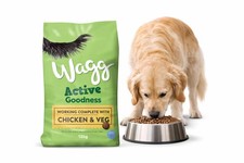 Wagg Active Goodness Complete Dry Adult Dog Food Chicken & Veg 12kg - For All 1.03 per kilo