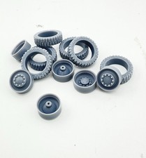 26 Wire Dually Semi Wheels And Tires 3d Printed 125