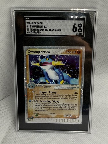 Swampert ex graded CGC 6 for sale on eBay