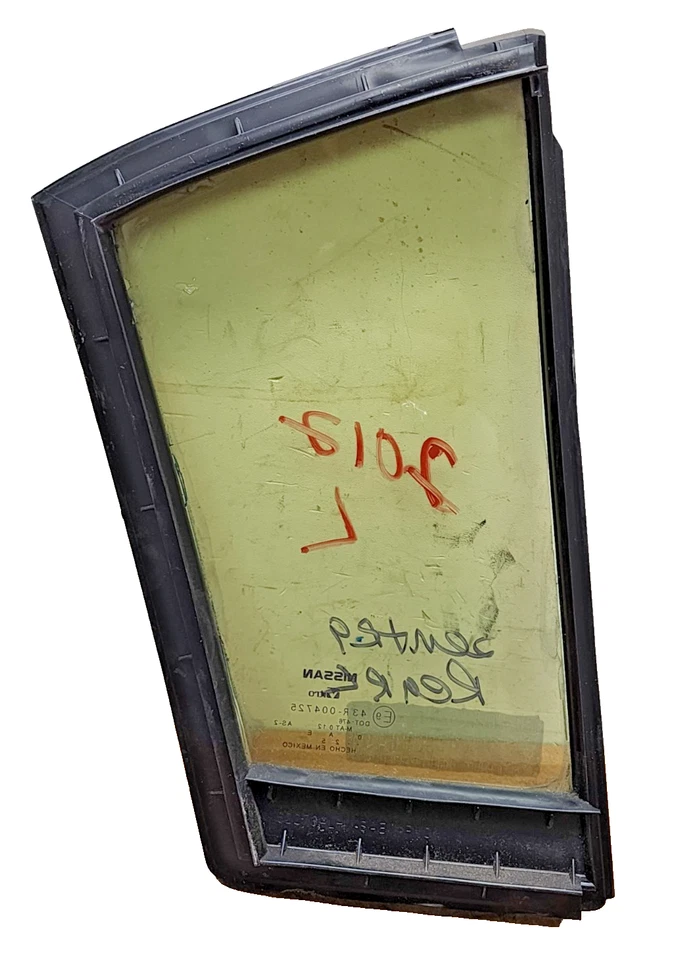 2007–2012 Nissan Sentra Rear Left Door Vent Glass OEM - Image 3 of 3