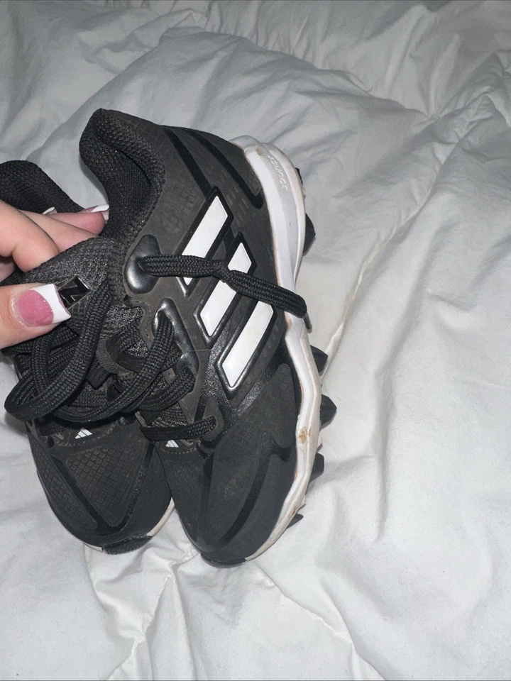 adidas Boys' Baseball Cleats Size 10 - Image 3 of 4