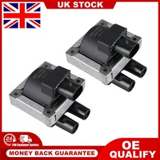 2 Pack of Ignition Coil For FIAT Palio Panda Premio Punto 46543562 46548037