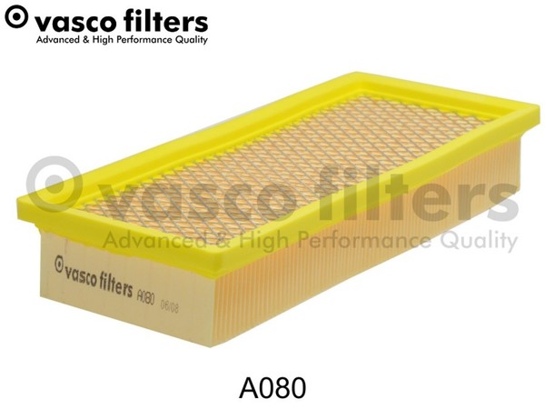Luftfilter Vasco Filters David Vasco A080 Filtereinsatz FüR Fiat Panda Classic-image