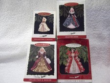 Hallmark 1994 1995 1996 1997 Holiday Barbie Series 2,3,4,5