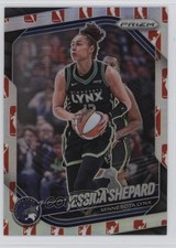 2025 Panini Prizm WNBA WNBA Logo Prizm Jessica Shepard #137 1n9c
