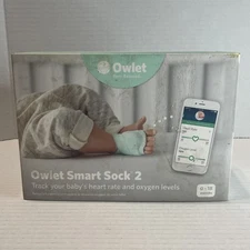Owlet Smart Sock 2 Baby Health Monitor 0-18 Months