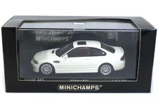 Minichamps 1/43 BMW M3 Coupe 2000 Alpino White BMW Owners Club HK Used