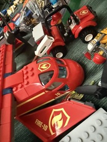LEGO CITY Fire Plane Lot 60217 31113 60065 Deep Sea 60091 Minifigures Scuba TV