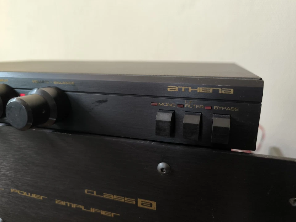 Rare Amplificateur Classe A Sumo The Nine Plus + Pré Ampli Athena 1988 made usa - Immagine 4 di 4