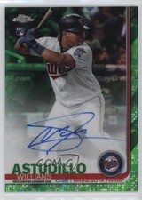 2019 Topps Chrome Sapphire Edition Green /50 Willians Astudillo #CSA-WA Auto c7y