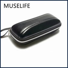 1Pc Black Eyewear Cases Sunglasses Case For Women Glasses Box With Lanyard