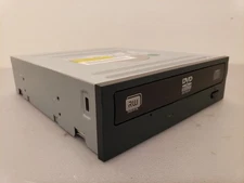 Vintage IDE DVD-RW DVD Burner Optical Drive SHM-165P6S 5.25" Black *Tested
