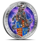 1 oz Colorized Zombucks World Zombull Silver Round &Copper Round