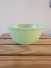 Fire-King Jadeite 6" Swirl Bowl Shiny Green Glass No Chips Vintage