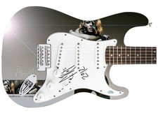 Black Eyed Peas Fergie Signed Autographed 1/1 Graphics Photo Guitar ACOA JSA