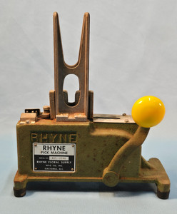 RHYNE PICK MACHINE FLORAL STEM CRIMP TOOL