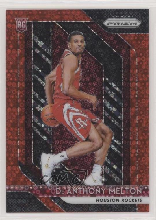 2018-19 Panini Prizm Fast Break Red Prizm 120/125 De'Anthony Melton #4 he4