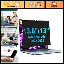 Magnetic Privacy Screen Filter for MacBook Air 13.6"  13" 2022-2026 - Anti-Gl
