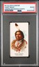 1888 N2 ALLEN & GINTER AMERICAN INDIAN CHIEFS HAIRY BEAR PSA