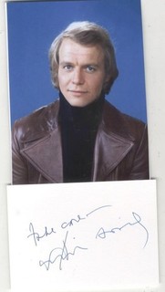 David Soul vintage signed page Starsky & Hutch