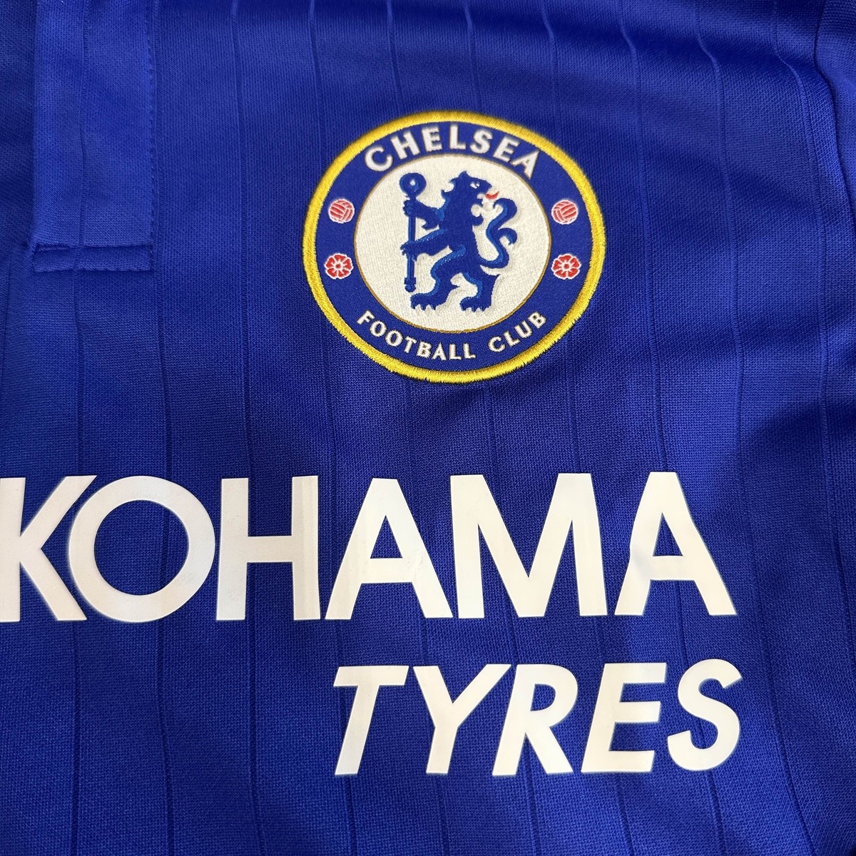 adidas Chelsea Home Men's L/S Soccer Jersey 15/16 | eBay